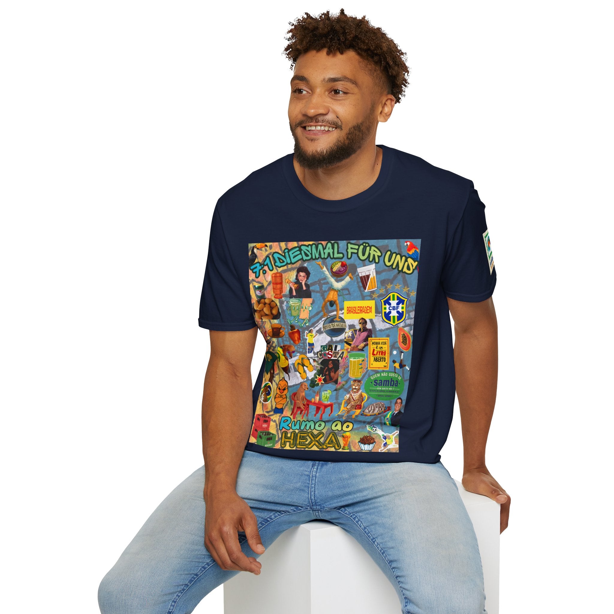 Unisex Graphic T-Shirt | Brasil x Alemanha