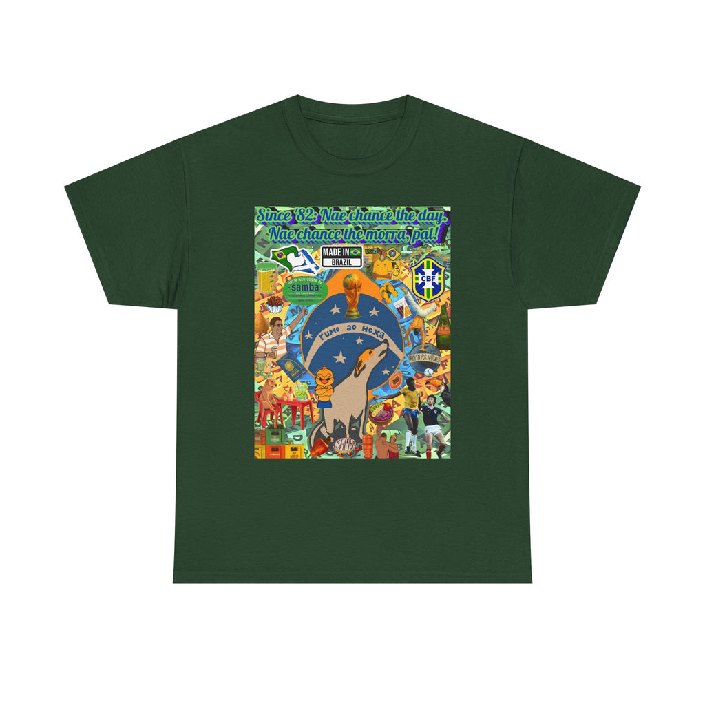 Unisex 100% Algodão OEKO-TEX® | Brasil x Escócia