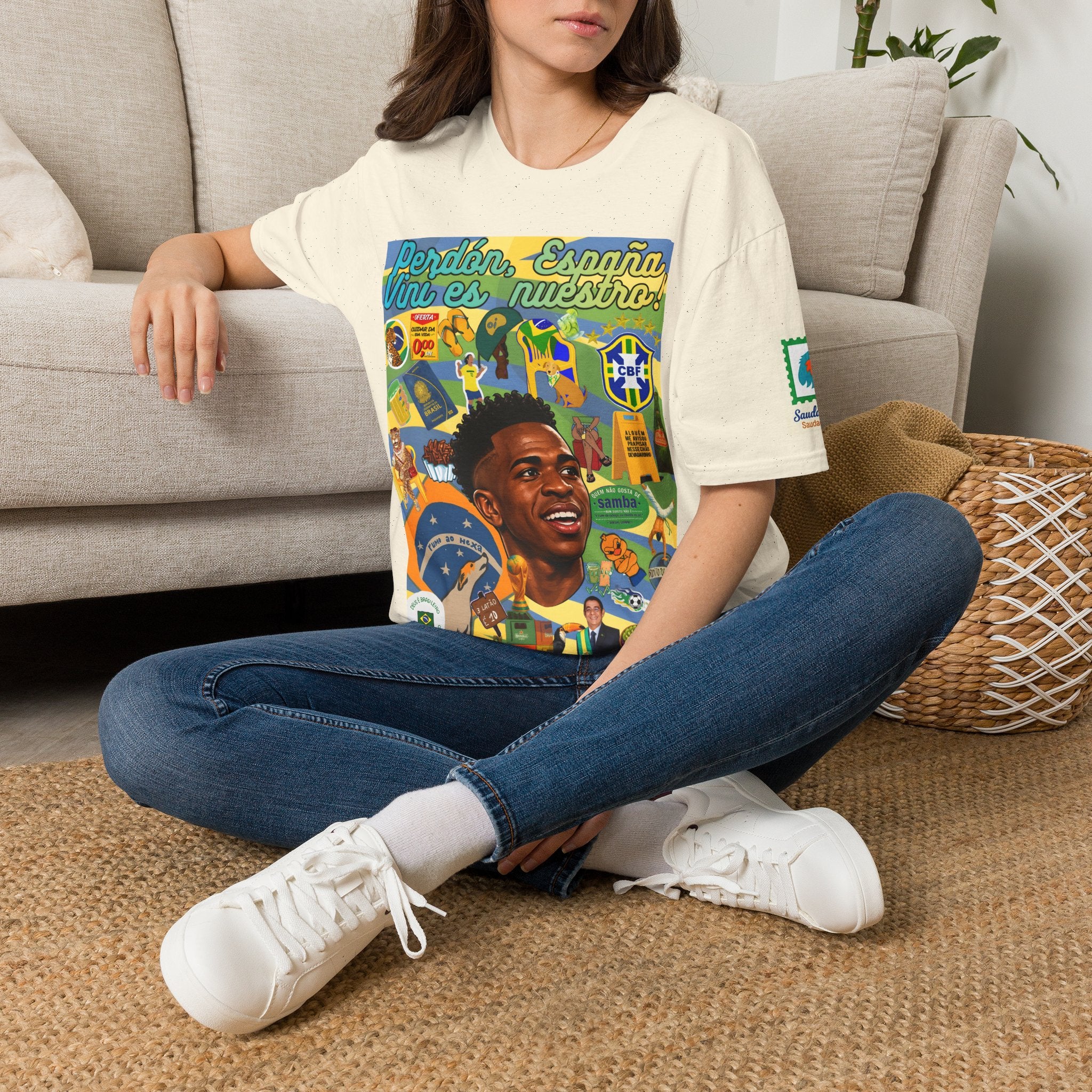 Unisex Graphic T-Shirt | Brasil x Espanha