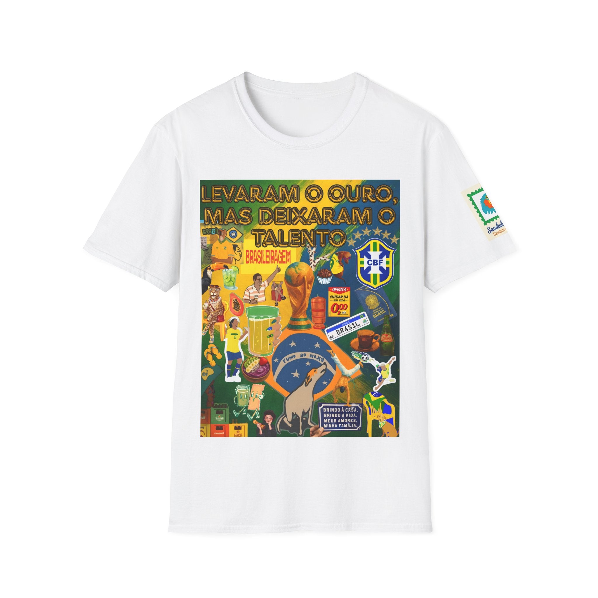 Unisex Graphic T-Shirt | Brasil x Portugal