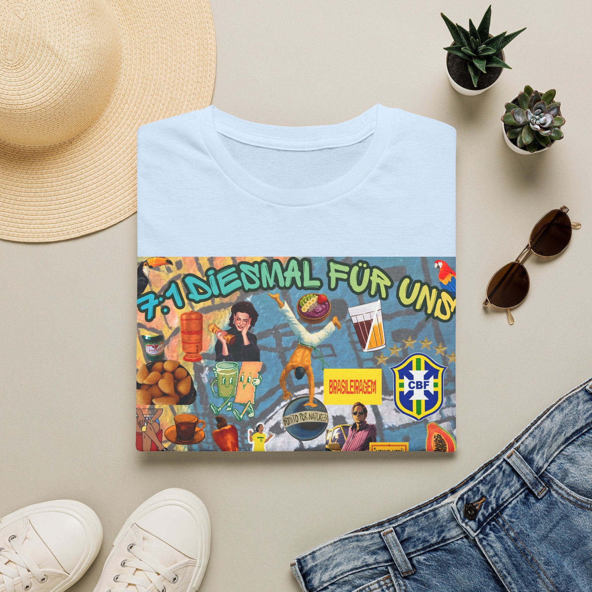 Unisex Graphic T-Shirt | Brasil x Alemanha