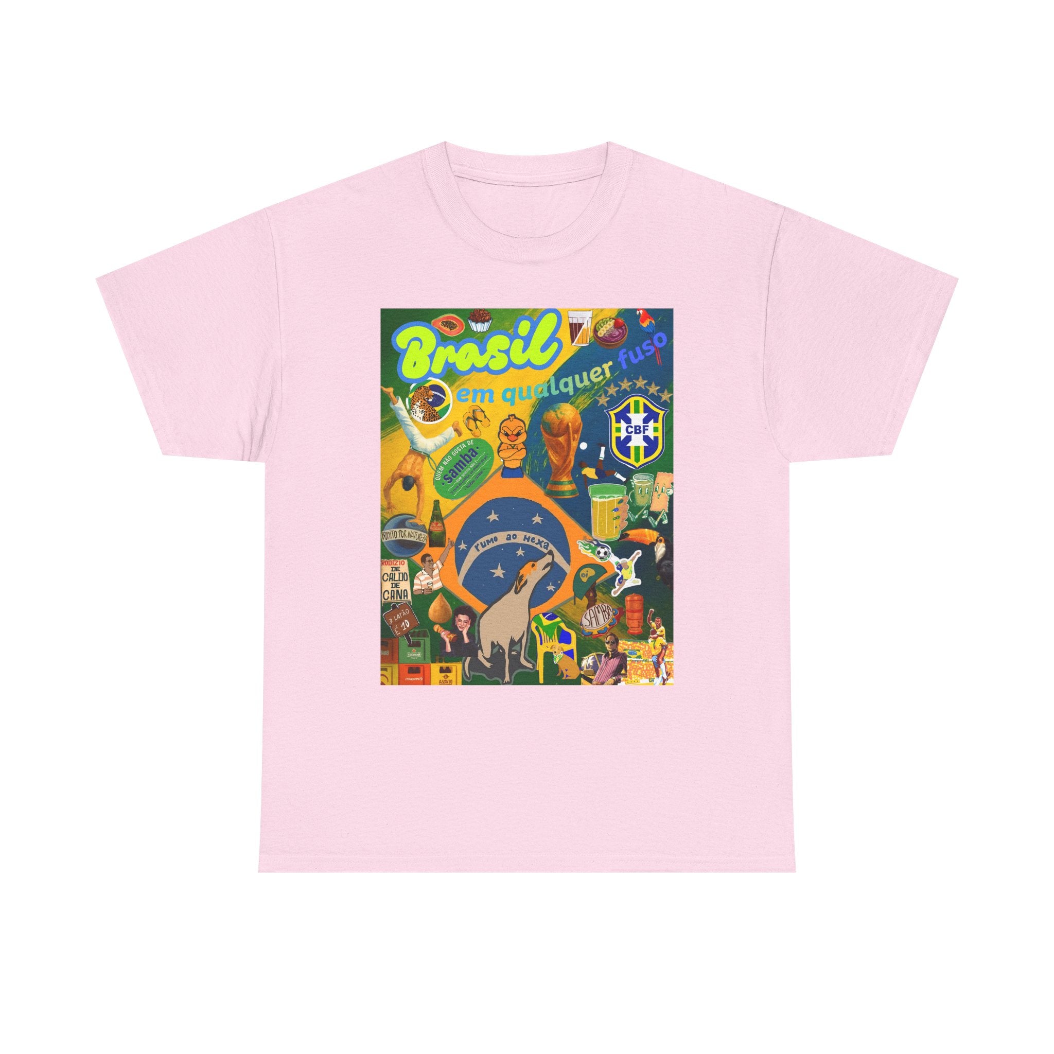 Unisex 100% Algodão OEKO-TEX®  | Brasil em qualquer fuso!