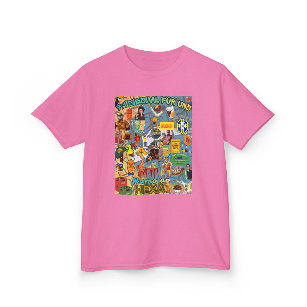 Unisex Kids 100% Algodão | Brasil x Alemanha