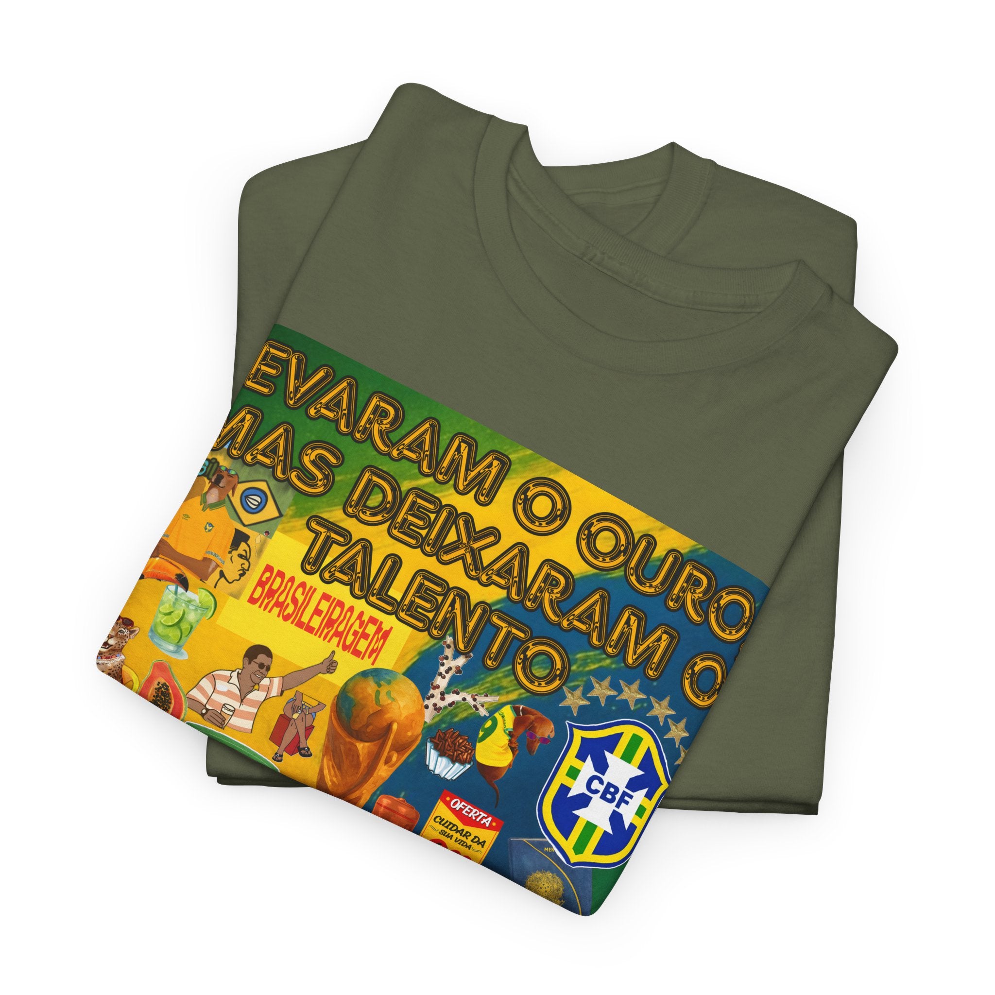 Unisex 100% Algodão OEKO-TEX®  | Brasil x Portugal