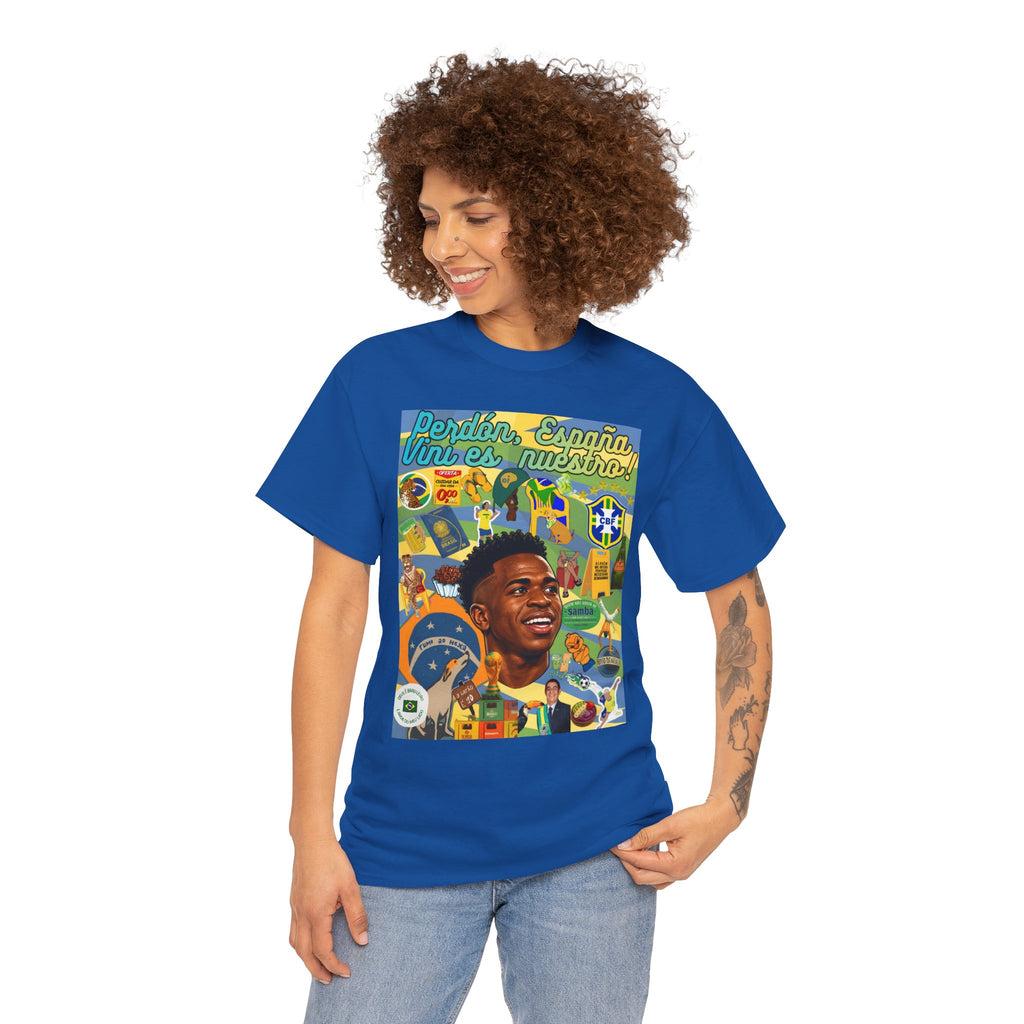 Unisex 100% Algodão OEKO-TEX®  | Brasil x Espanha