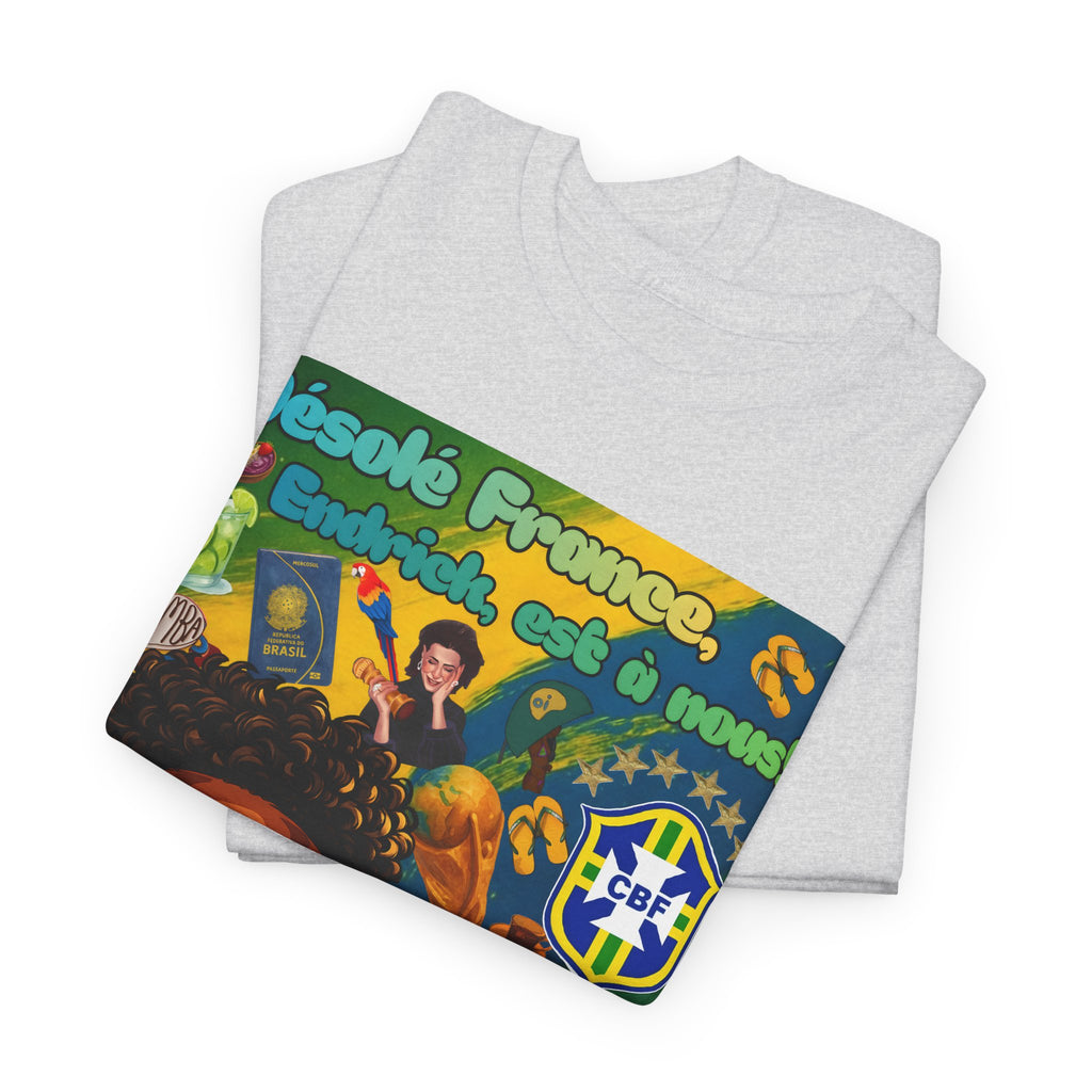 Unisex 100% Algodão OEKO-TEX®  | Brasil x Alemanha