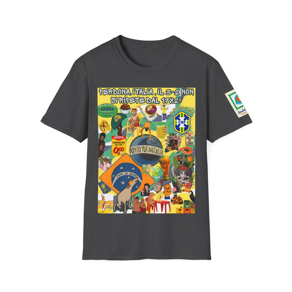 Unisex Graphic T-Shirt | Brasil x Itália