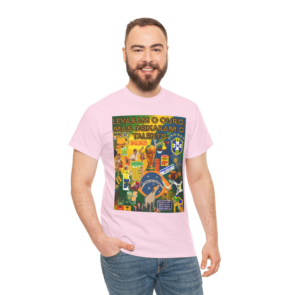 Unisex 100% Algodão OEKO-TEX®  | Brasil x Portugal