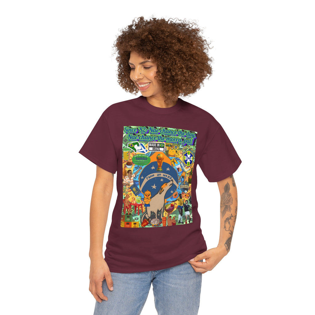 Unisex 100% Algodão OEKO-TEX® | Brasil x Escócia