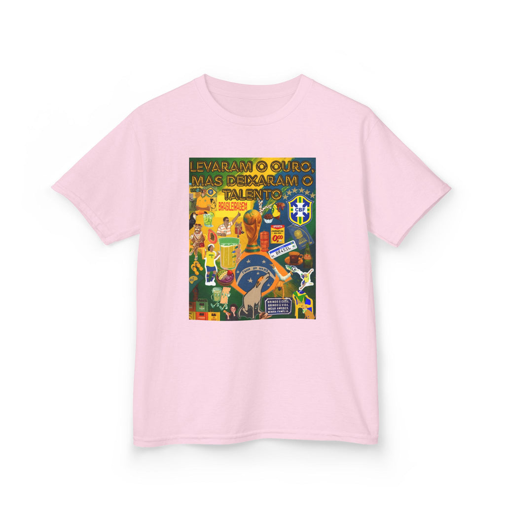 Unisex Kids 100% Algodão | Brasil x Portugal