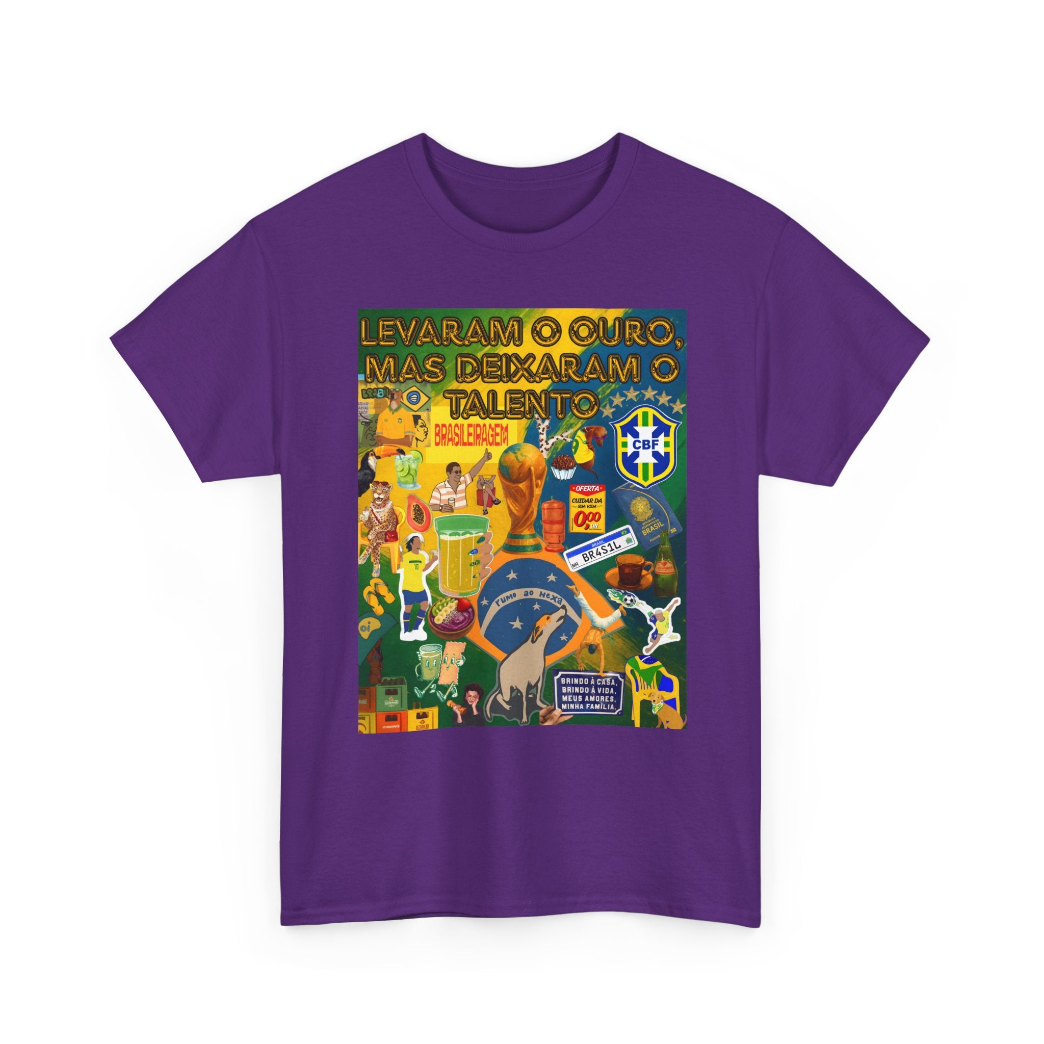 Unisex 100% Algodão OEKO-TEX®  | Brasil x Portugal