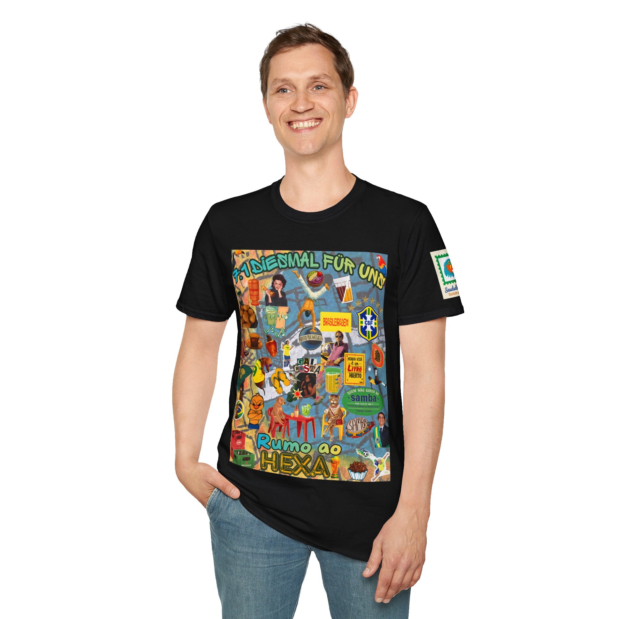 Unisex Graphic T-Shirt | Brasil x Alemanha