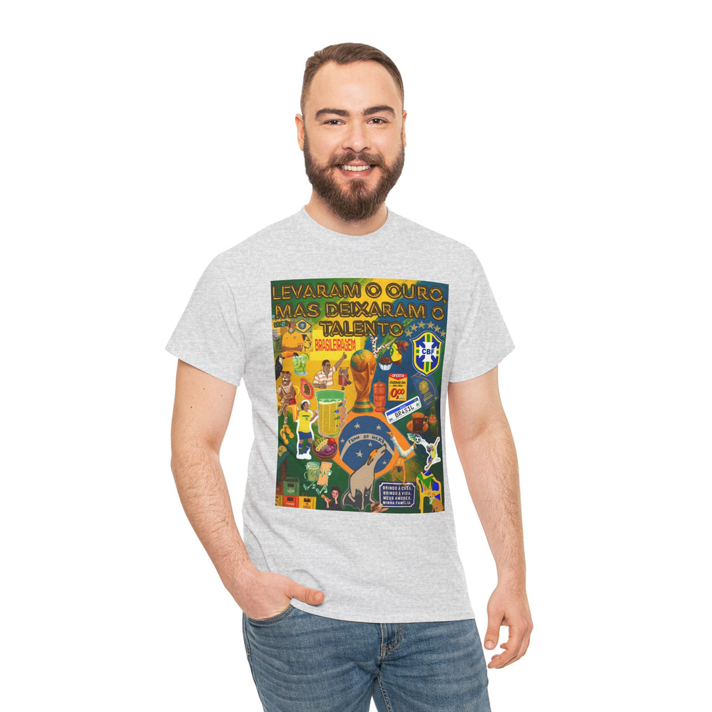 Unisex 100% Algodão OEKO-TEX®  | Brasil x Portugal
