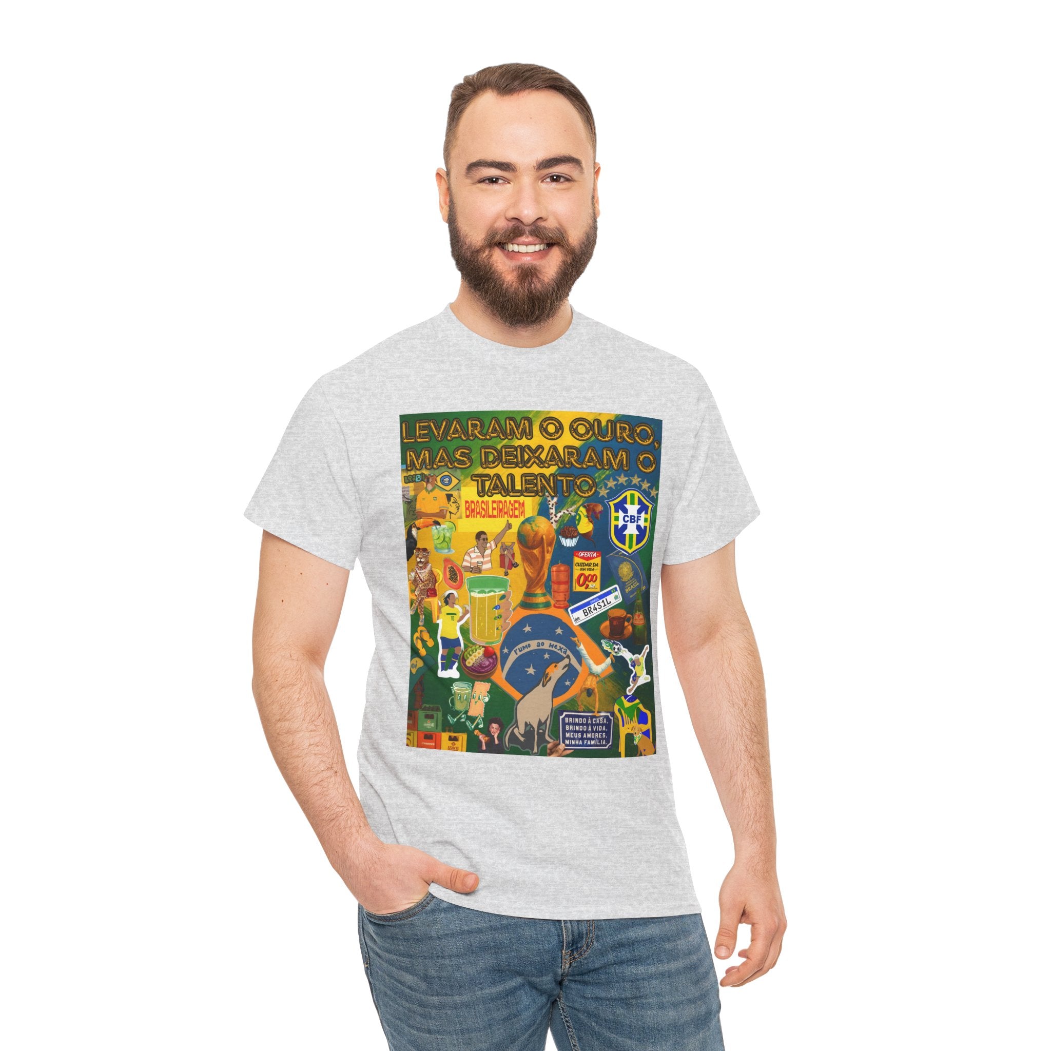 Unisex 100% Algodão OEKO-TEX®  | Brasil x Portugal