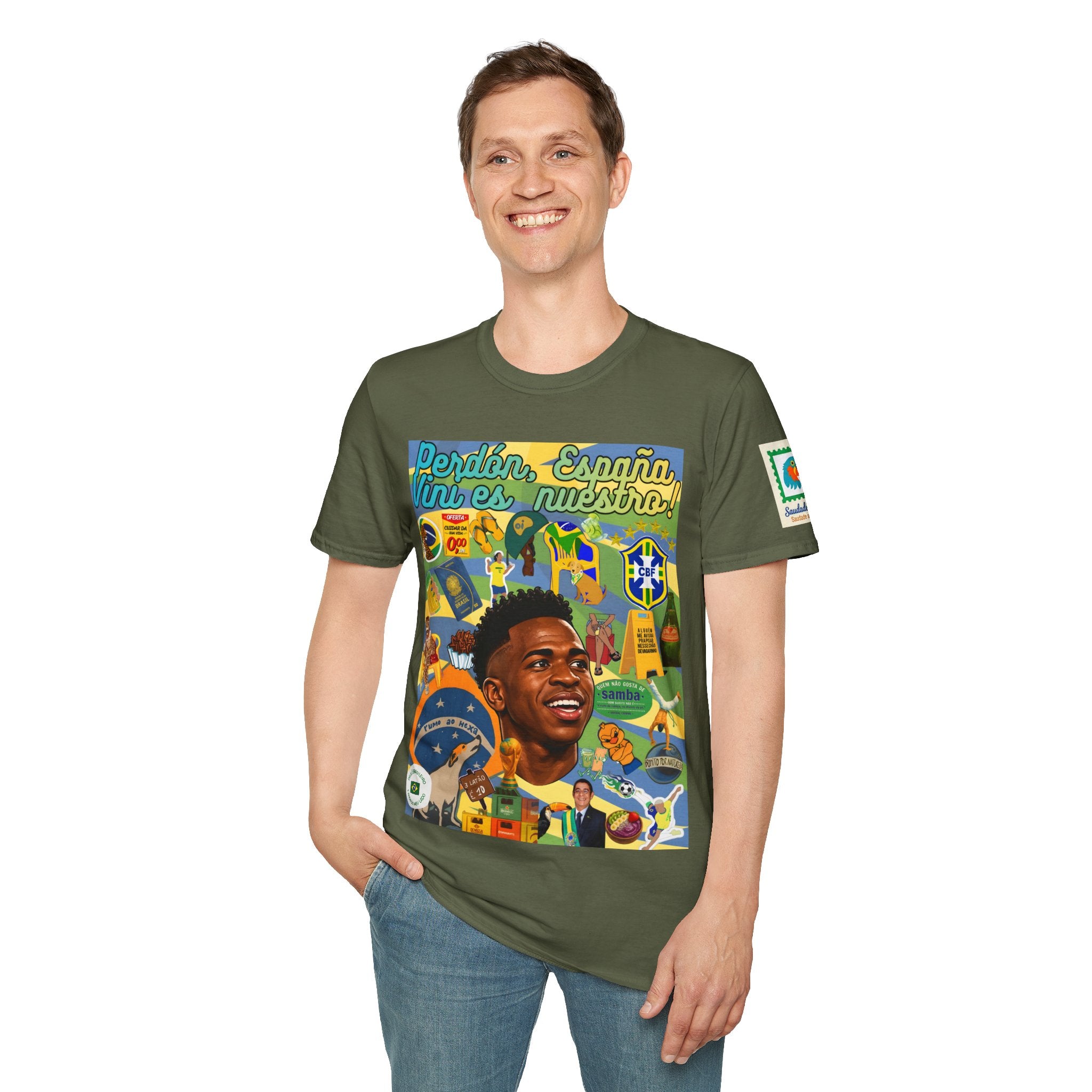 Unisex Graphic T-Shirt | Brasil x Espanha