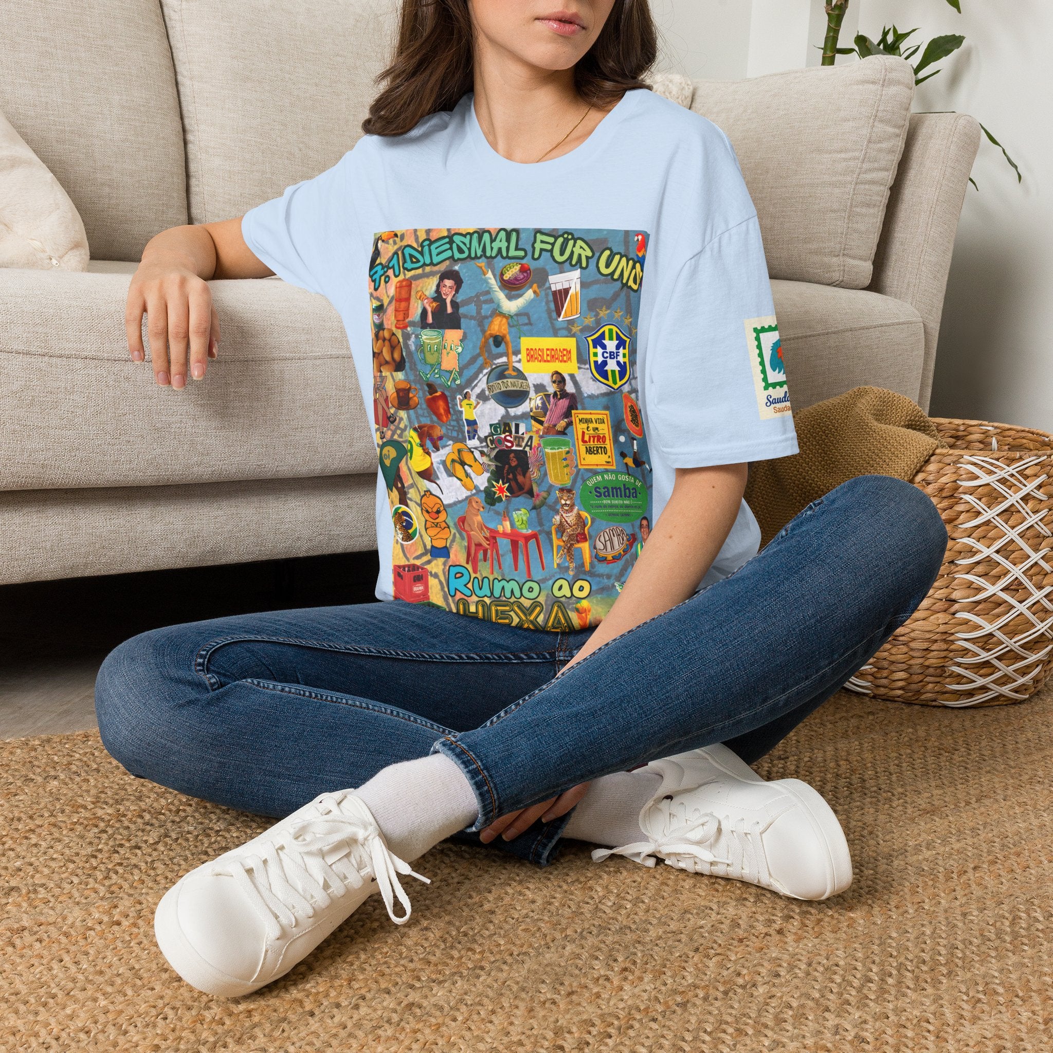 Unisex Graphic T-Shirt | Brasil x Alemanha