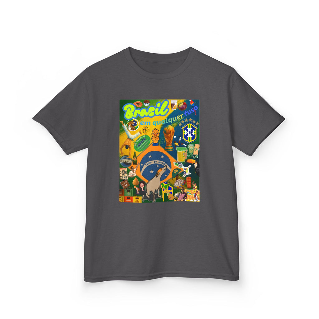 Unisex Kids 100% Algodão | Brasil em qualquer fuso!