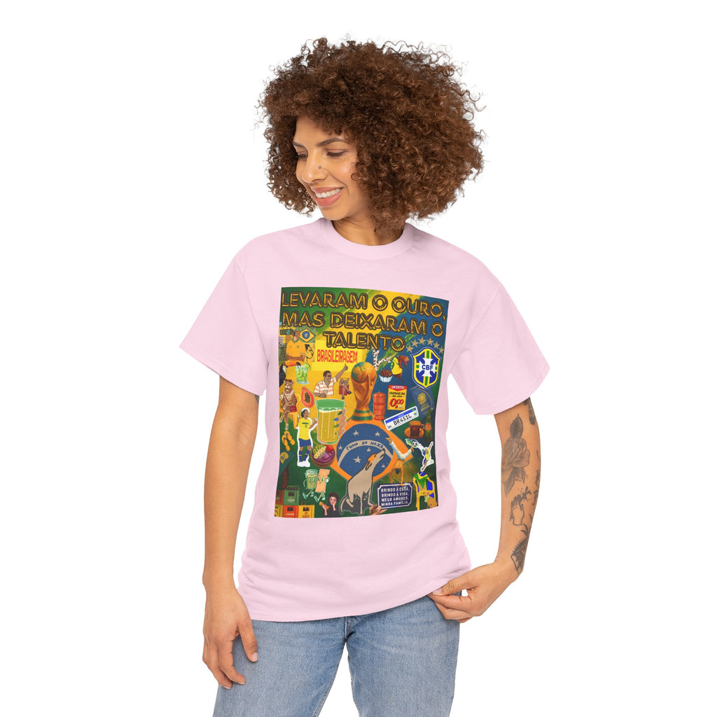 Unisex 100% Algodão OEKO-TEX®  | Brasil x Portugal
