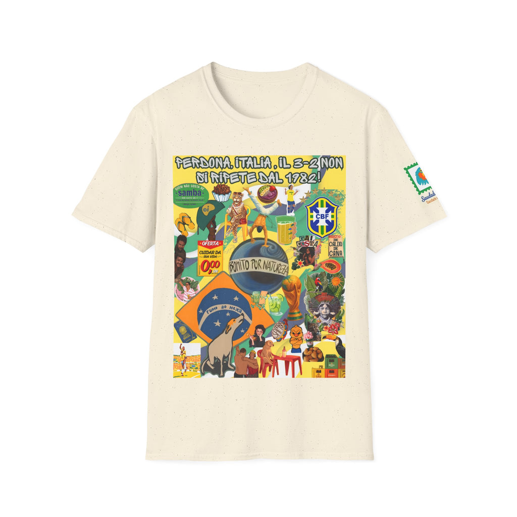 Unisex Graphic T-Shirt | Brasil x Itália