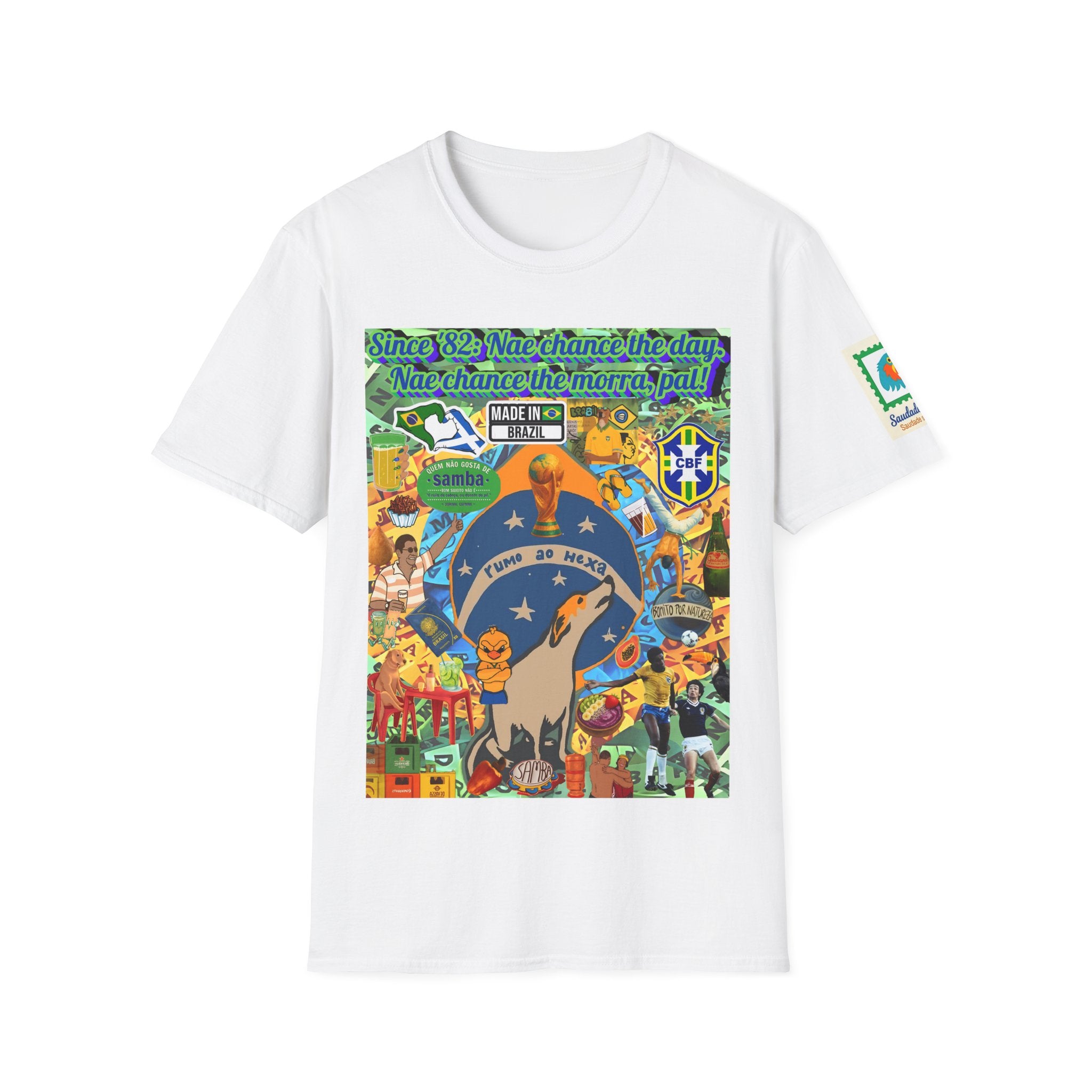 Unisex Graphic T-Shirt | Brasil x Escócia