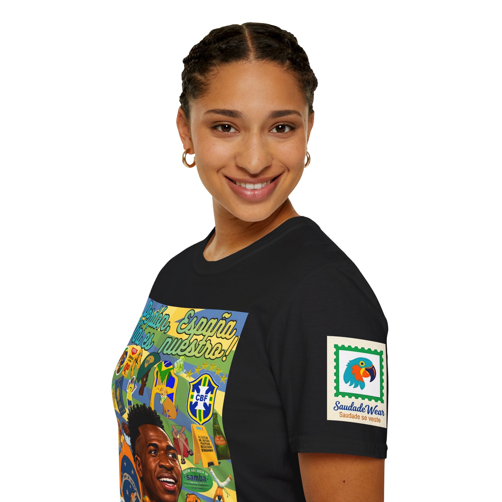 Unisex Graphic T-Shirt | Brasil x Espanha