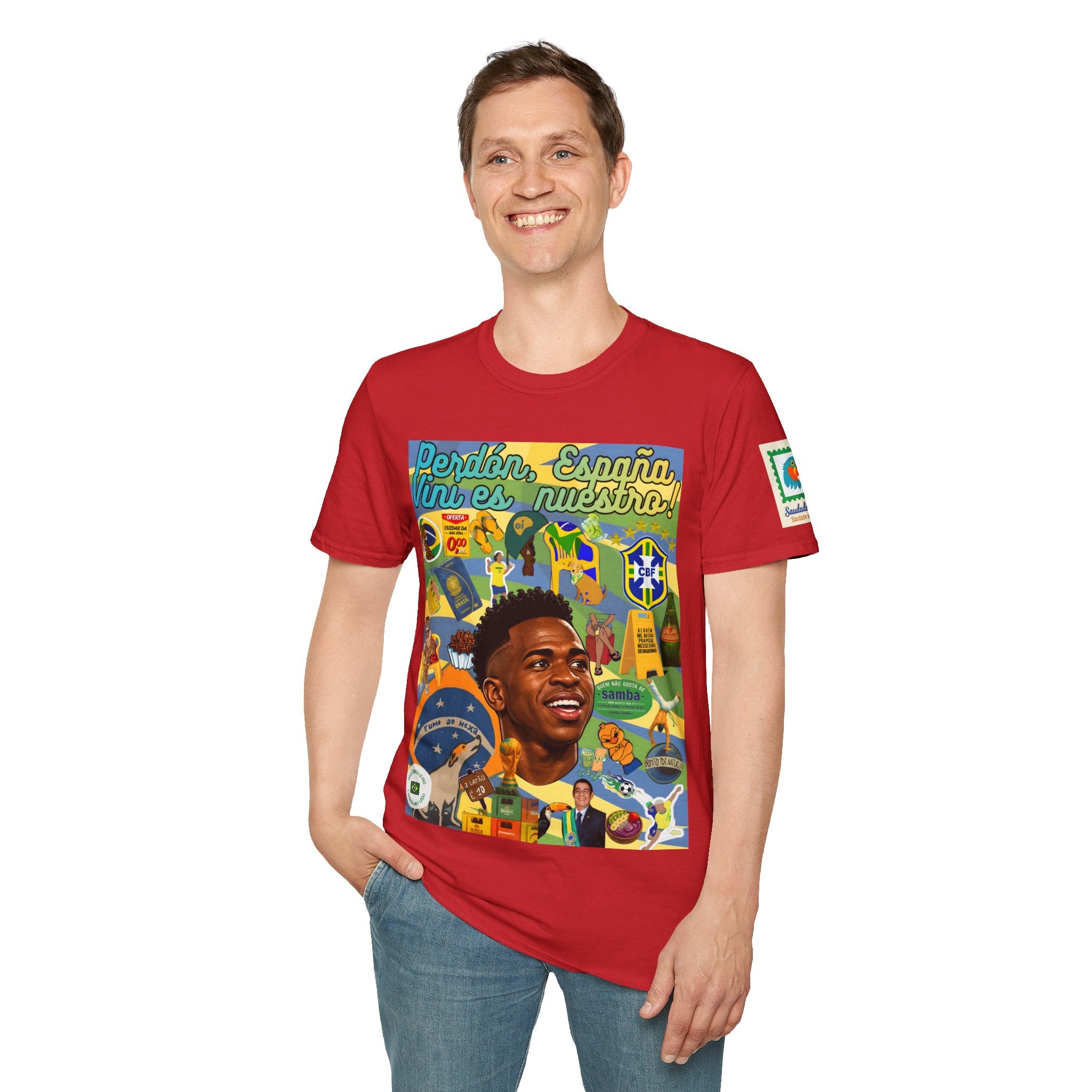Unisex Graphic T-Shirt | Brasil x Espanha