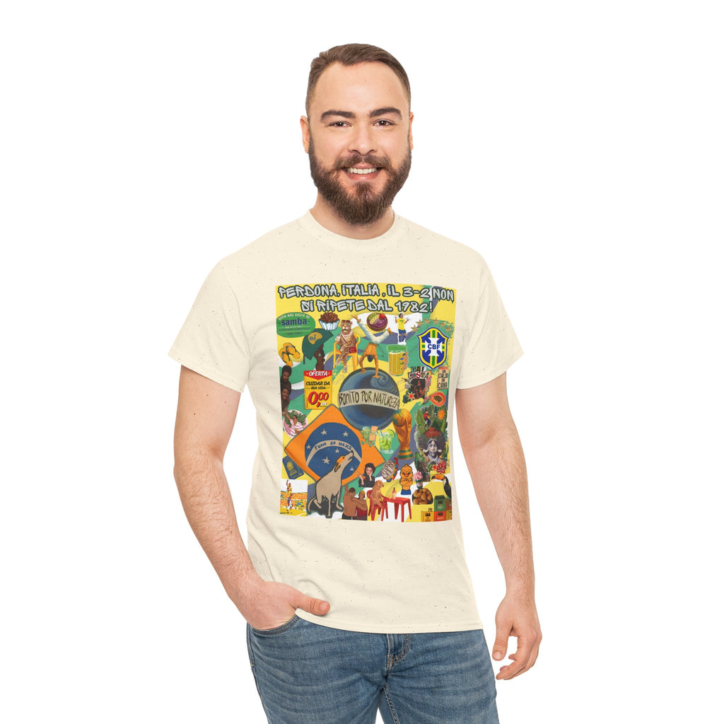 Unisex 100% Algodão OEKO-TEX® | Brasil x Itália