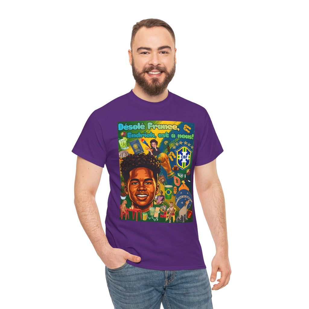 Unisex 100% Algodão OEKO-TEX®  | Brasil x França