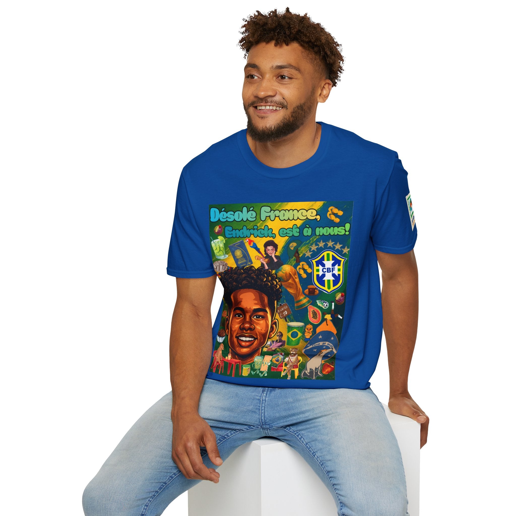 Unisex Graphic T-Shirt | Brasil x França