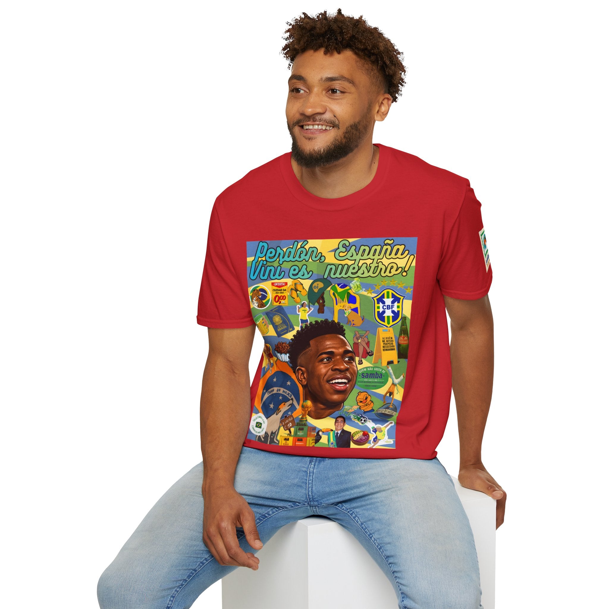 Unisex Graphic T-Shirt | Brasil x Espanha