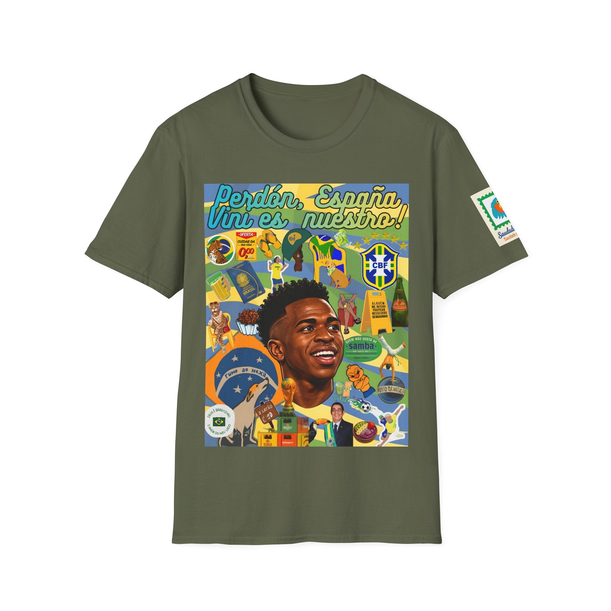 Unisex Graphic T-Shirt | Brasil x Espanha