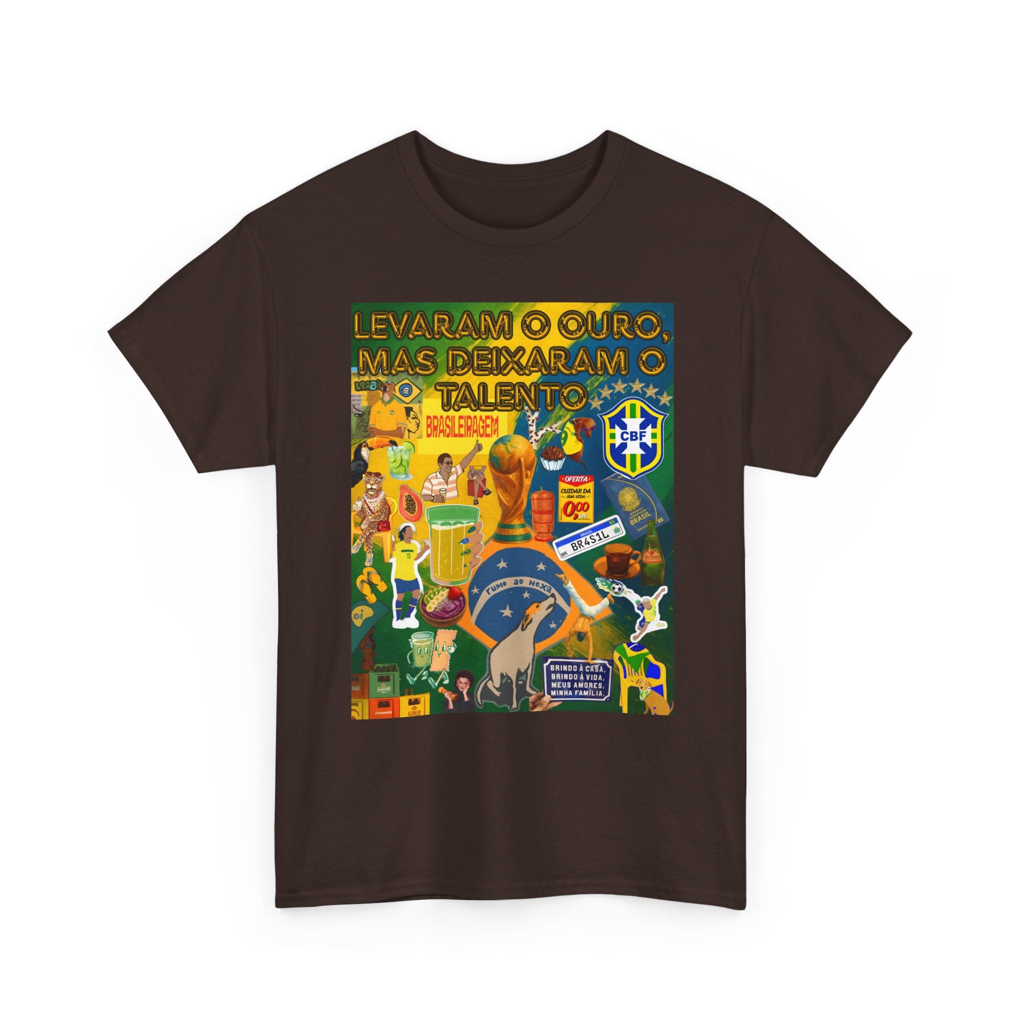 Unisex 100% Algodão OEKO-TEX®  | Brasil x Portugal