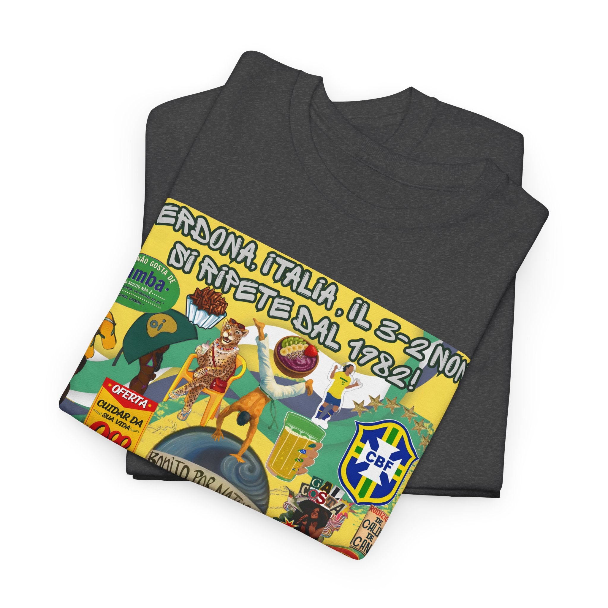 Unisex 100% Algodão OEKO-TEX® | Brasil x Itália