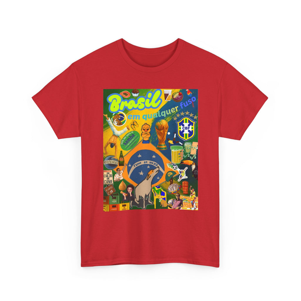 Unisex 100% Algodão OEKO-TEX®  | Brasil em qualquer fuso!