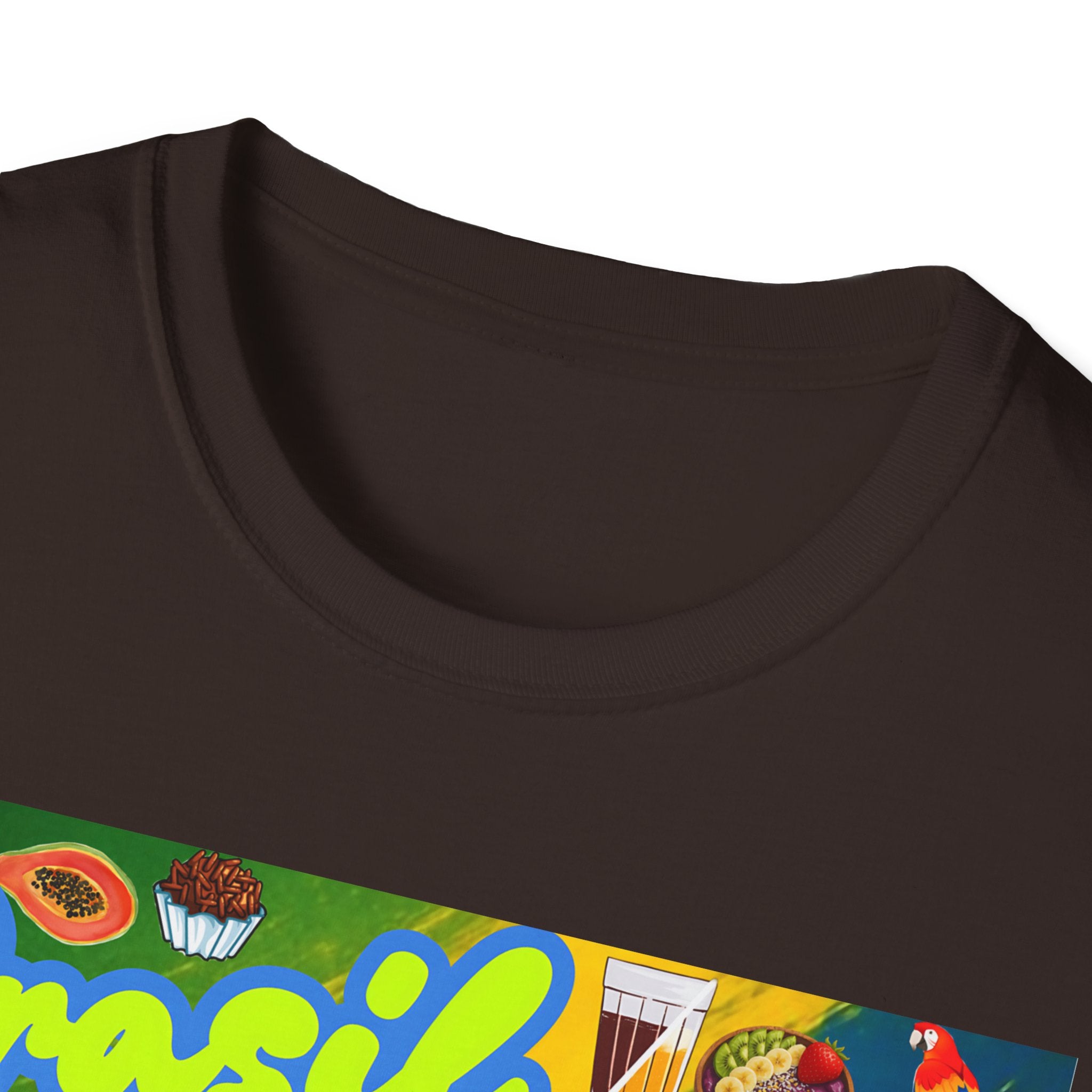 Unisex Graphic T-Shirt | Brasil em qualquer fuso.