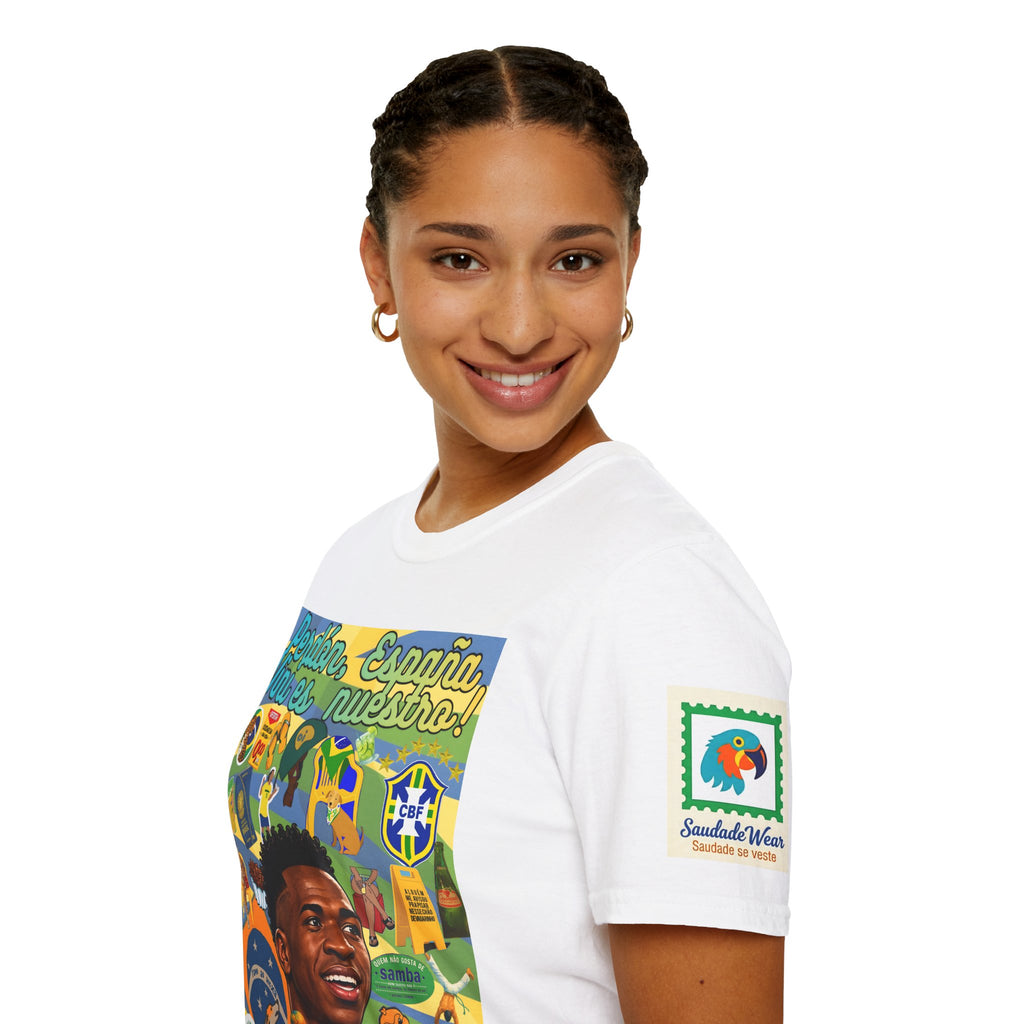 Unisex Graphic T-Shirt | Brasil x Espanha