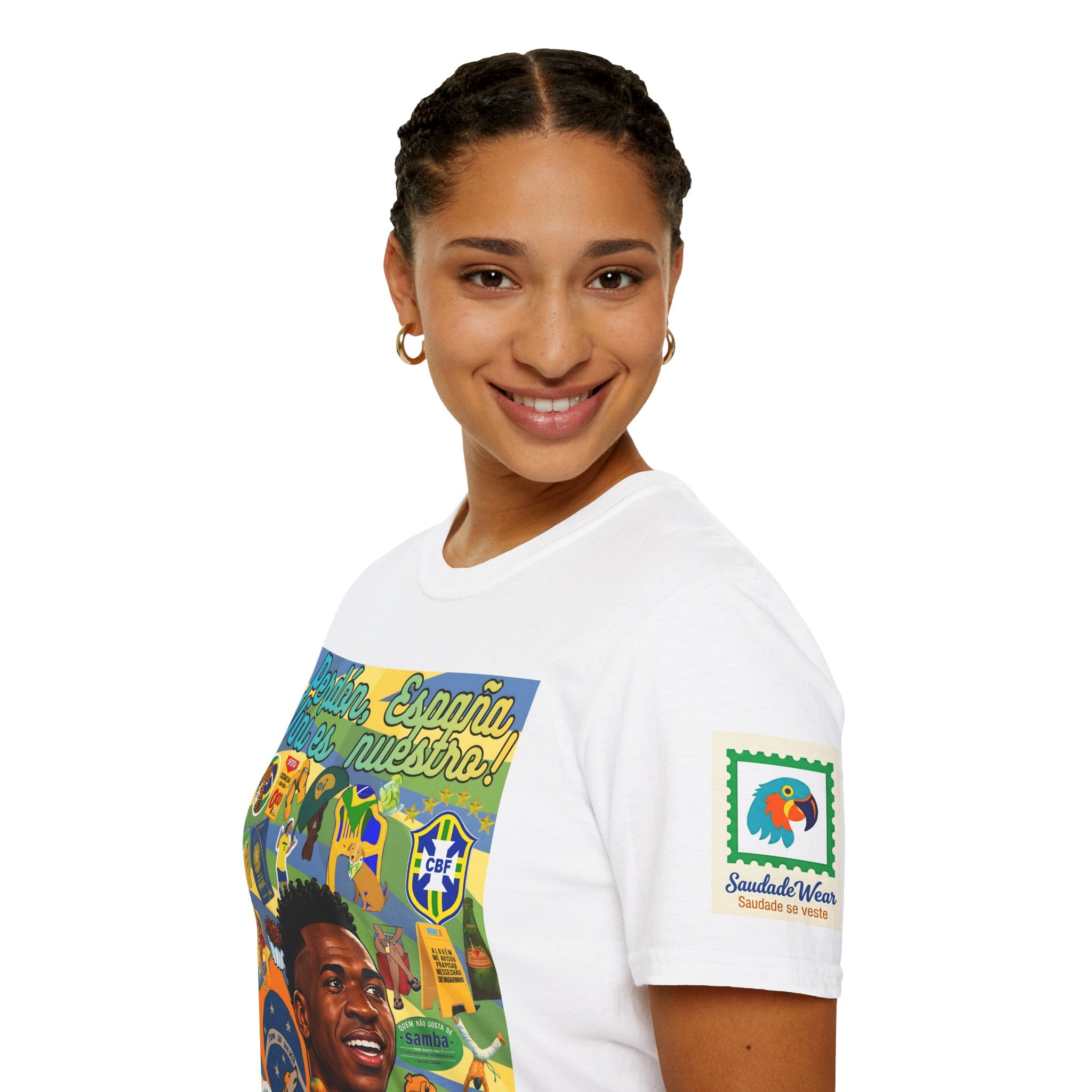 Unisex Graphic T-Shirt | Brasil x Espanha