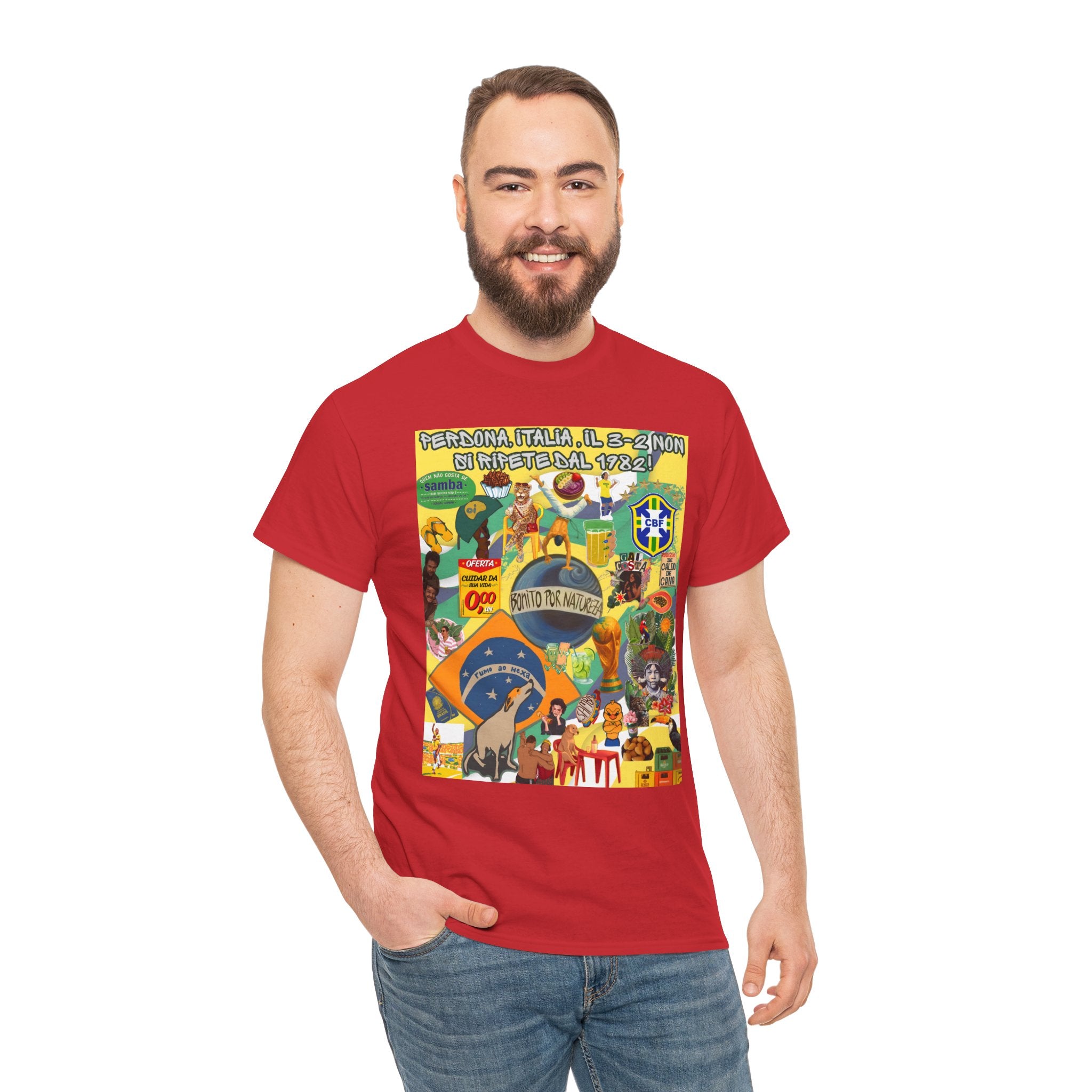 Unisex 100% Algodão OEKO-TEX® | Brasil x Itália
