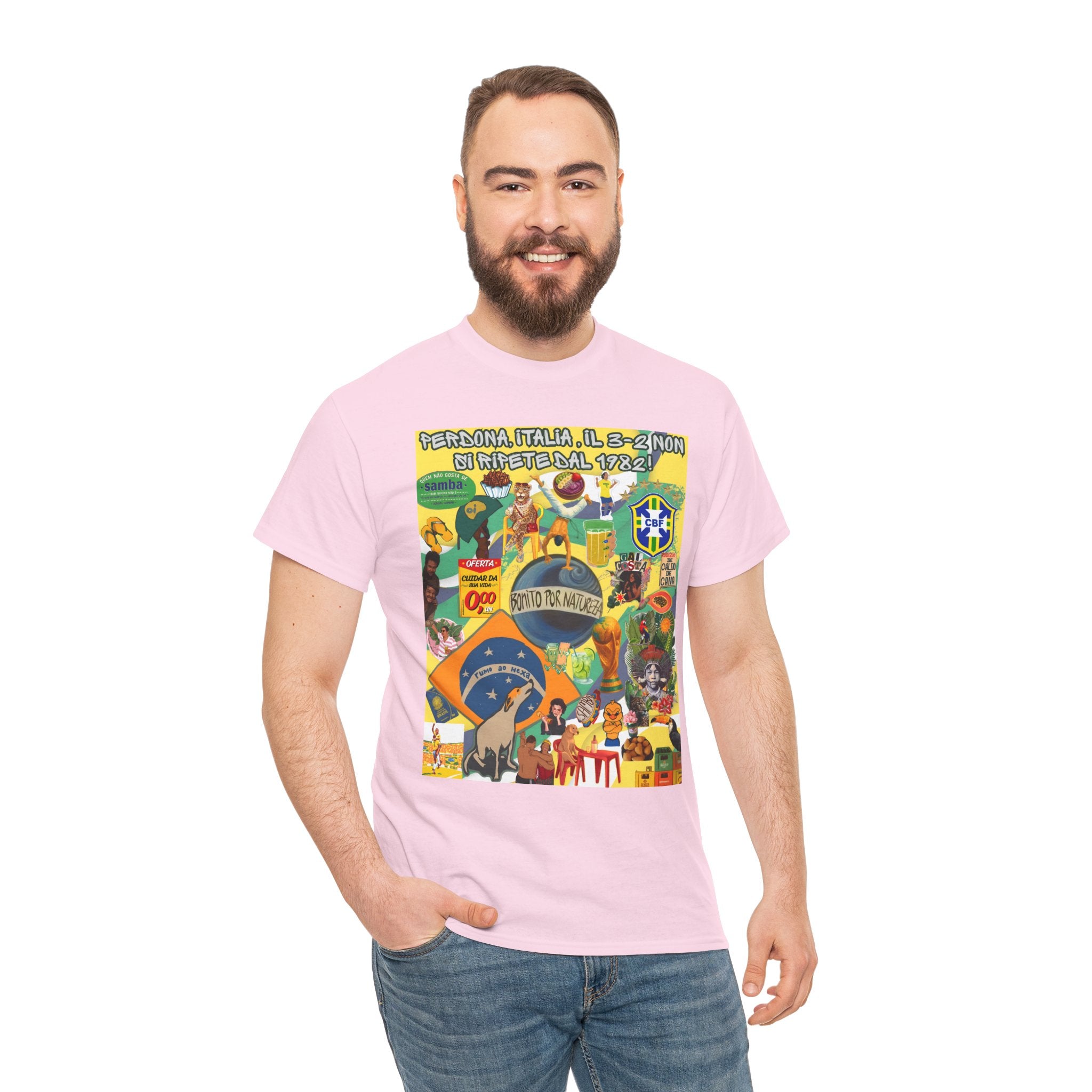 Unisex 100% Algodão OEKO-TEX® | Brasil x Itália