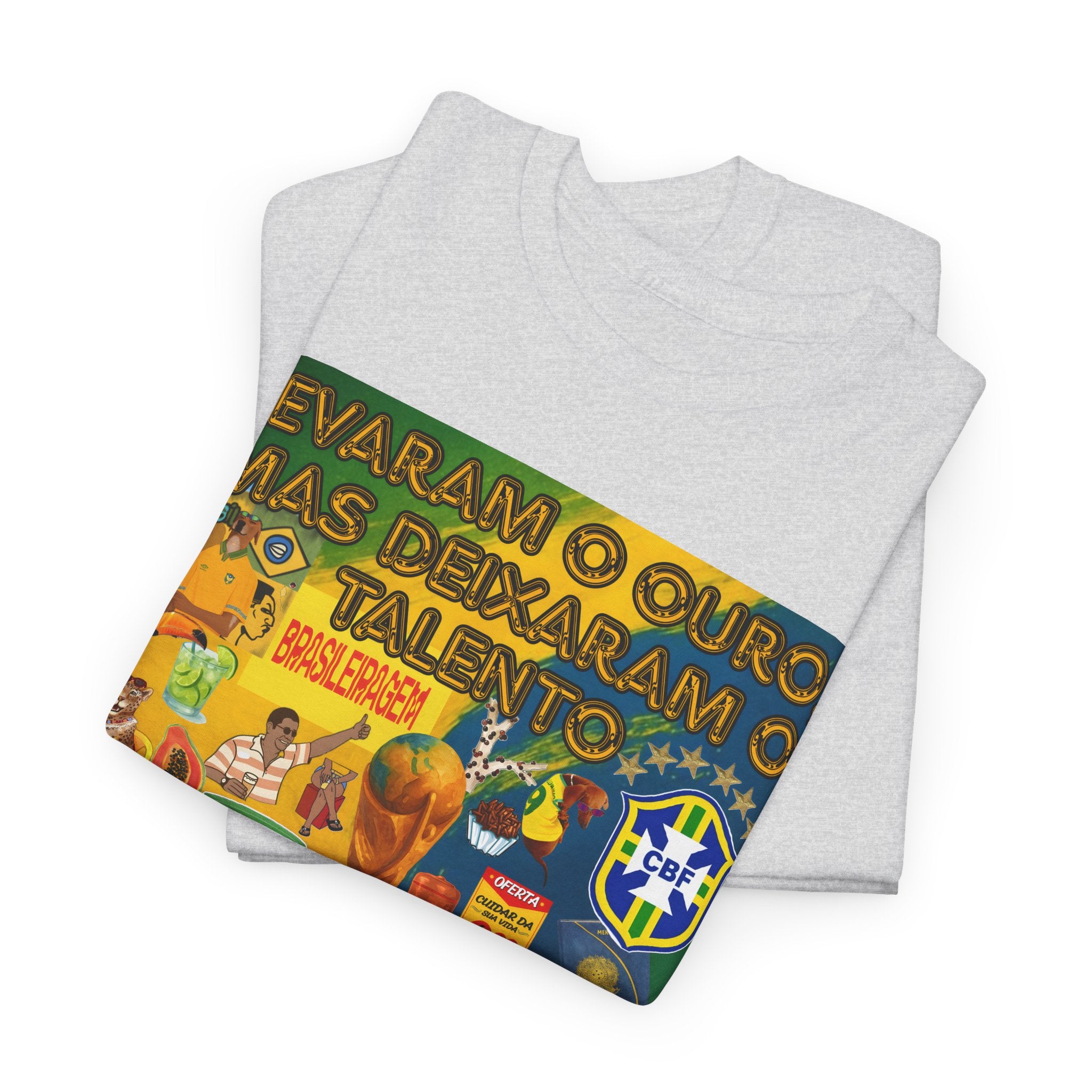 Unisex 100% Algodão OEKO-TEX®  | Brasil x Portugal