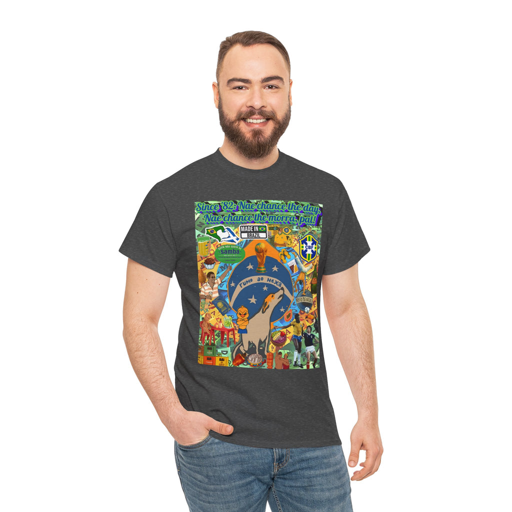 Unisex 100% Algodão OEKO-TEX® | Brasil x Escócia