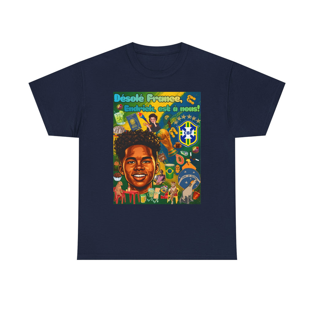 Unisex 100% Algodão OEKO-TEX®  | Brasil x França