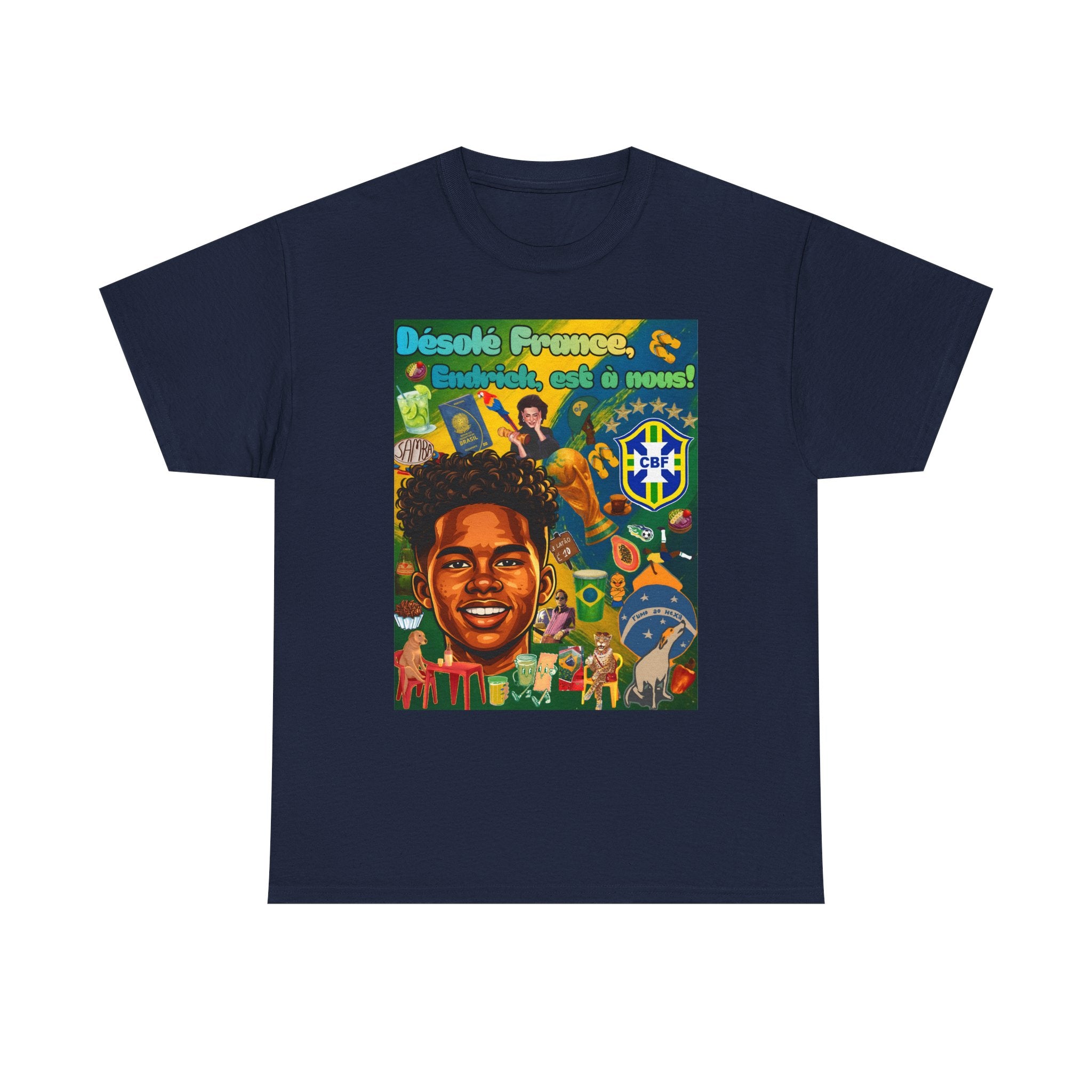 Unisex 100% Algodão OEKO-TEX®  | Brasil x Alemanha