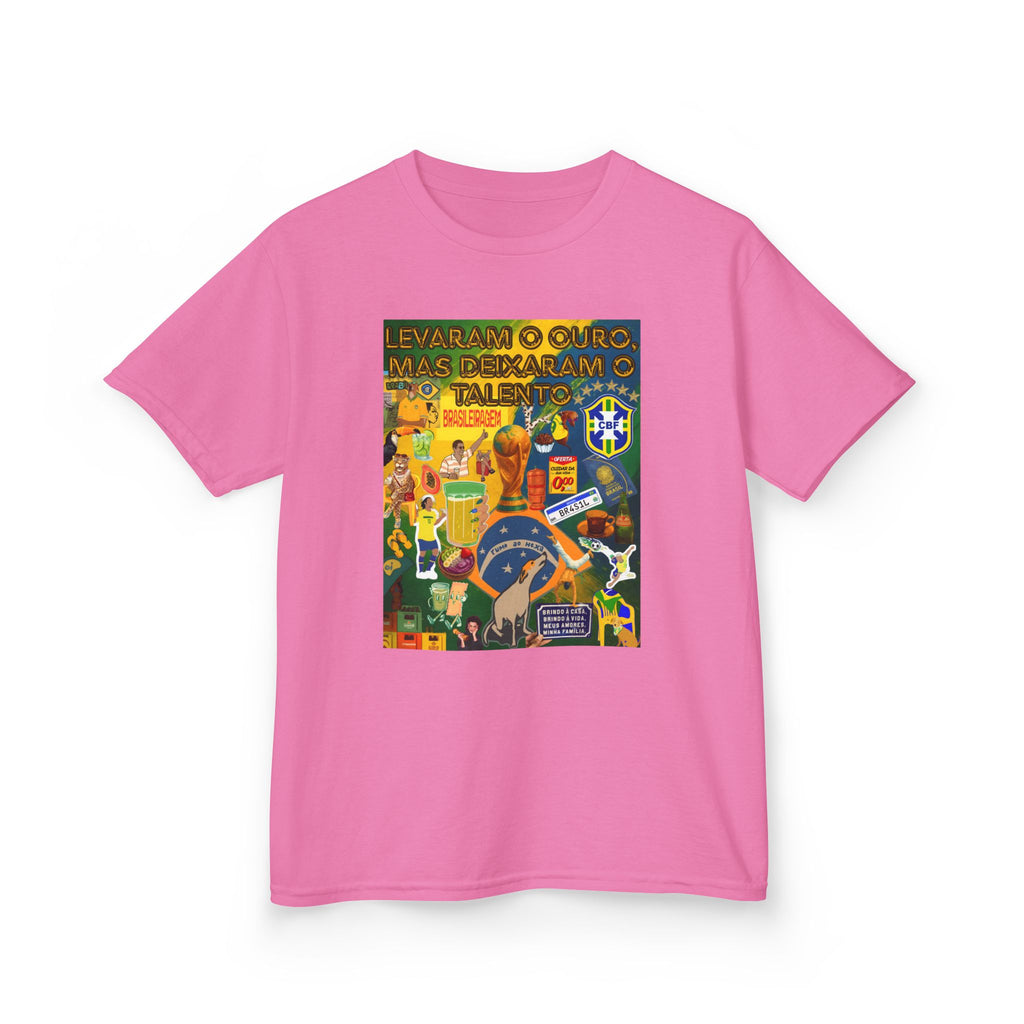 Unisex Kids 100% Algodão | Brasil x Portugal