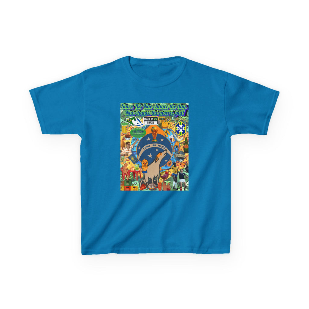 Unisex Kids 100% Algodão- Brasil x Escócia