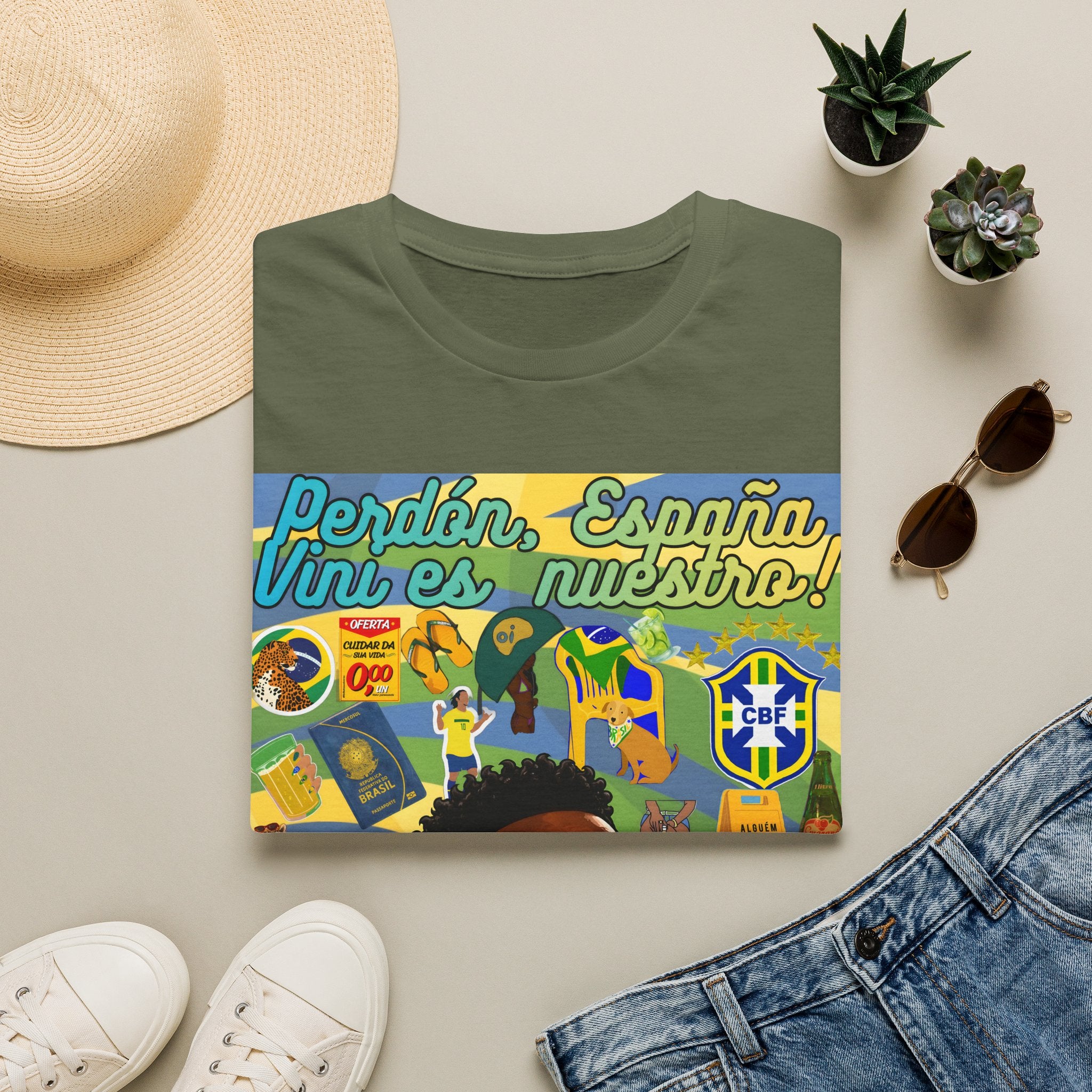 Unisex Graphic T-Shirt | Brasil x Espanha