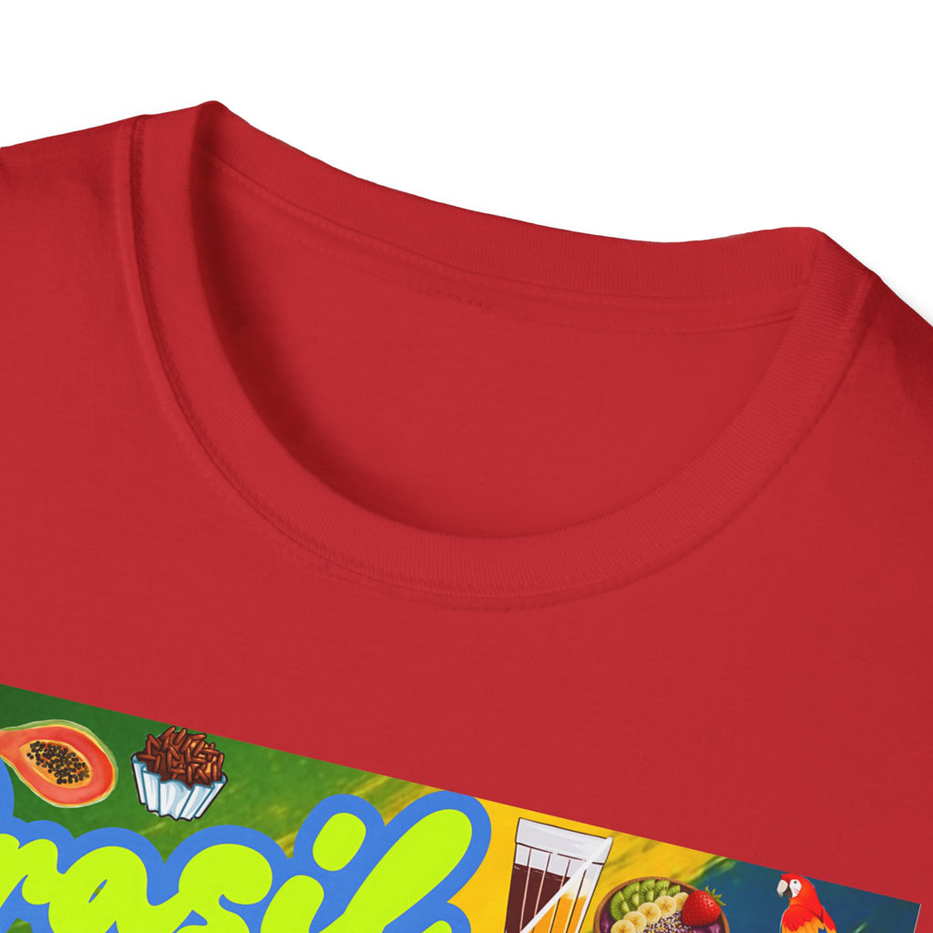 Unisex Graphic T-Shirt | Brasil em qualquer fuso.