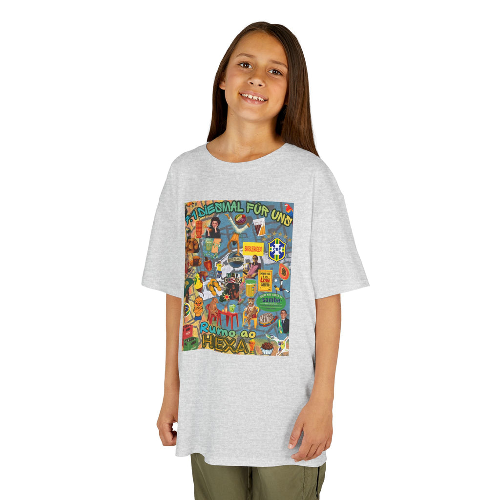 Unisex Kids 100% Algodão | Brasil x Alemanha