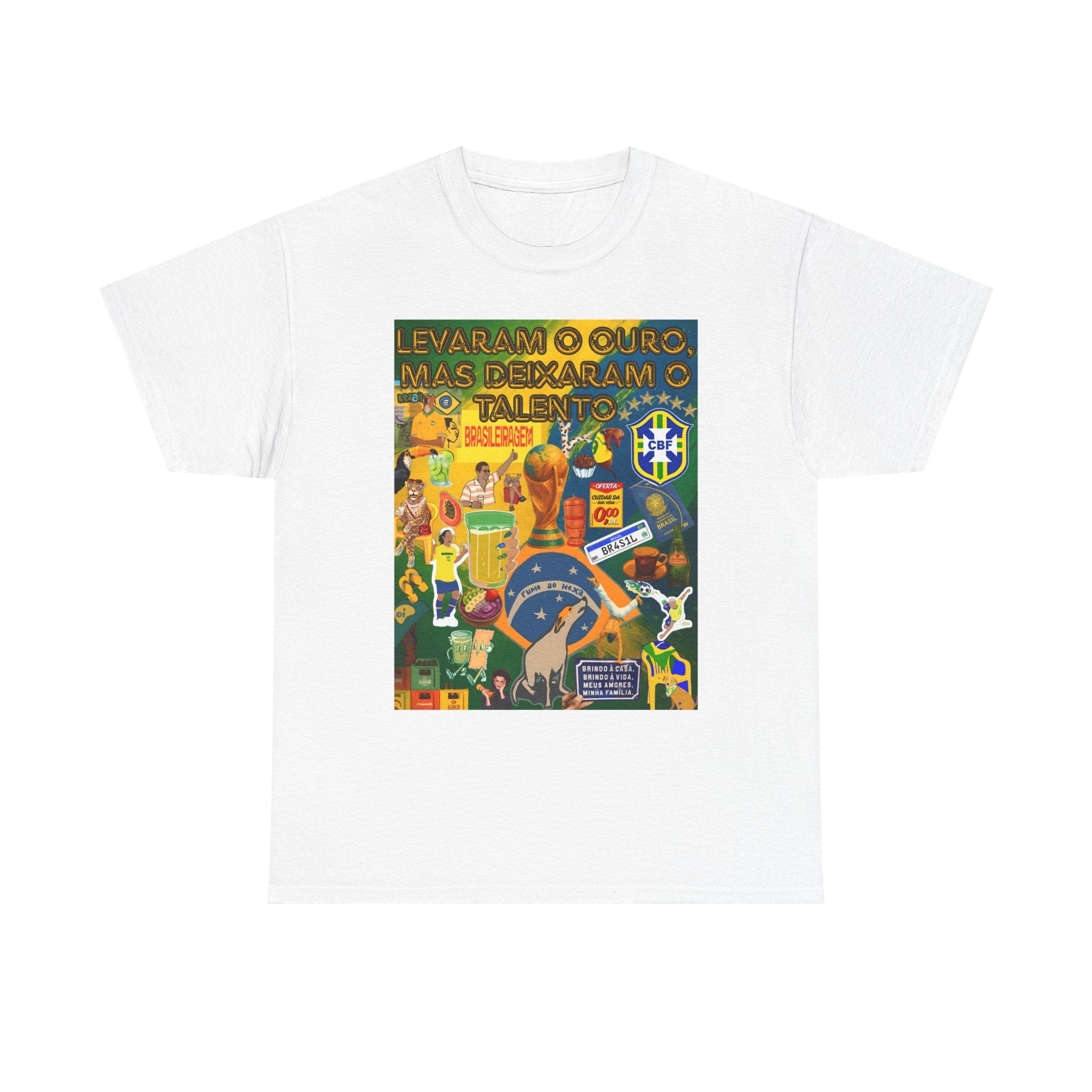 Unisex 100% Algodão OEKO-TEX®  | Brasil x Portugal