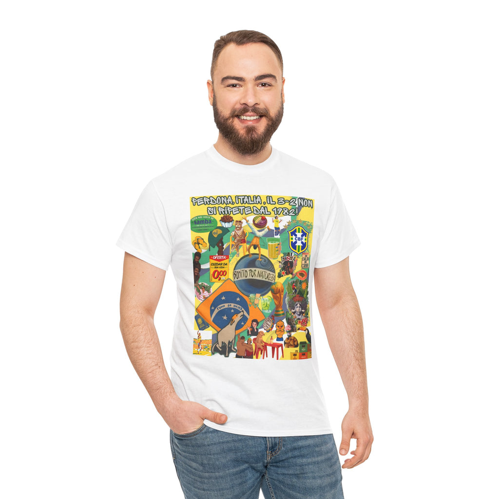 Unisex 100% Algodão OEKO-TEX® | Brasil x Itália